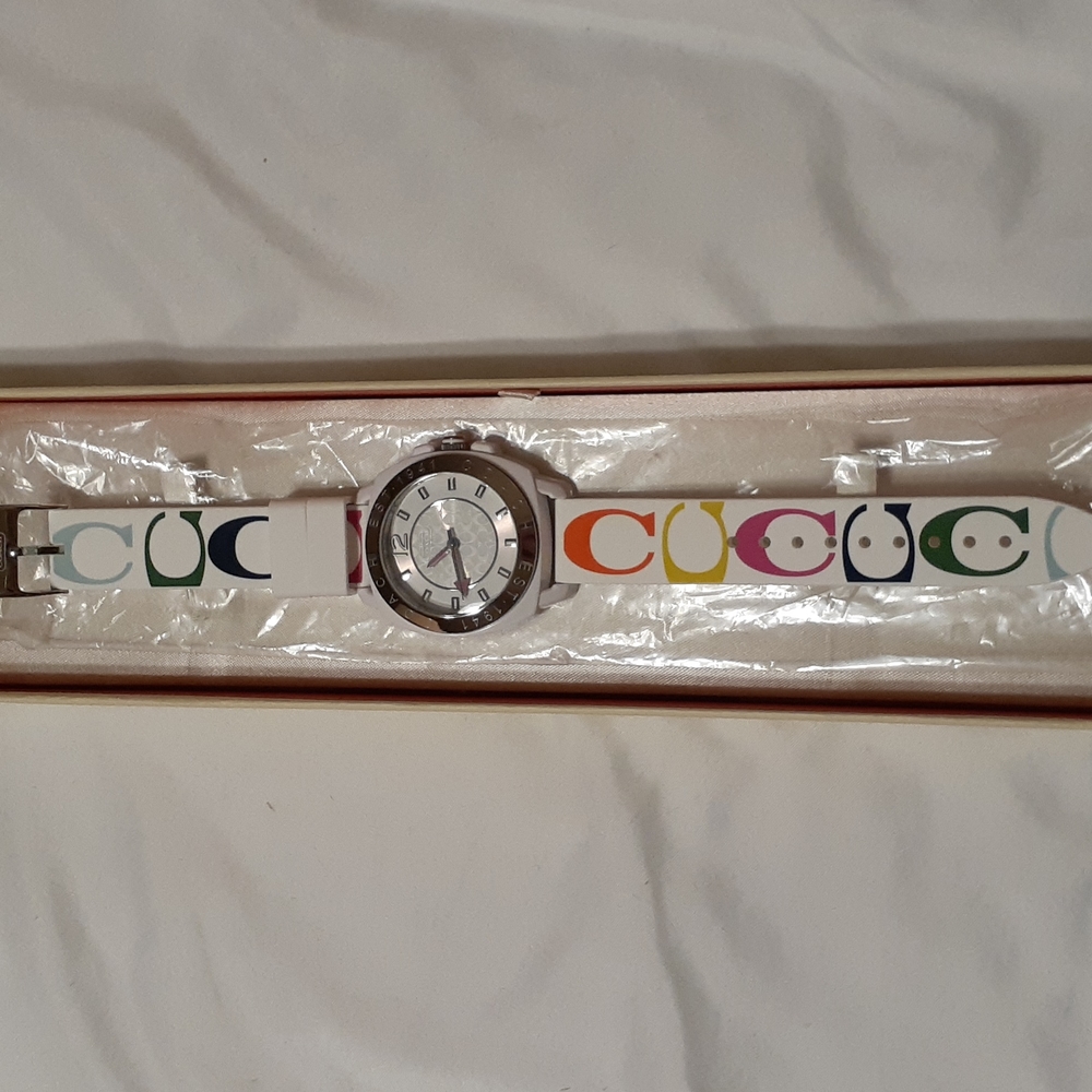 Coach Resin Watch Multi-Color